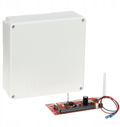 Изображение Genevo PRiMA16LTE RX BOX GENEVO Centrala alarmowa z komunikatorem 4G(LTE) i radiolini w obudowie