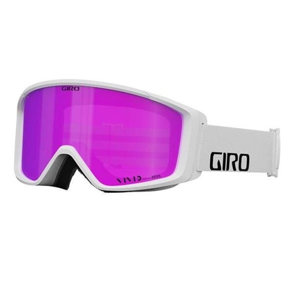 Picture of Giro Gogle zimowe GIRO INDEX VIVID 2.0 (Super Large OTG) (Cylindryczne) WHITE WORDMARK (szyba VIVID PINK 00% S2)