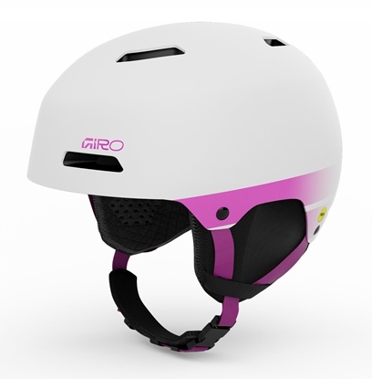 Изображение Giro Kask zimowy GIRO LEDGE FS MIPS matte white pink roz. M (55.5-59 cm)
