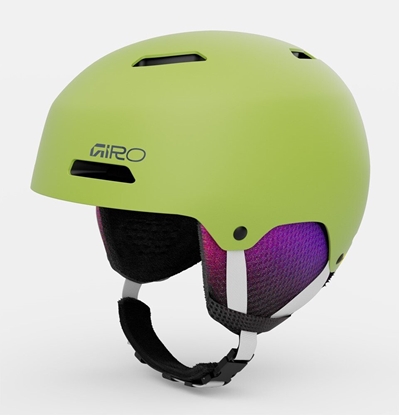 Picture of Giro Kask zimowy juniorski GIRO CRUE matte fluorescent green roz. XS (48.5-52 cm)