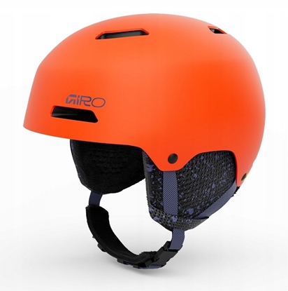 Picture of Giro Kask zimowy juniorski GIRO CRUE matte orange roz. XS (48.5-52 cm)