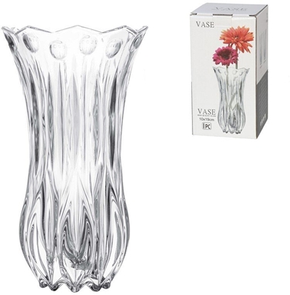 Изображение Glass Vase 19 cm, 19 x 10 x 10 cm, DECORLIFE