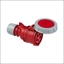 Picture of Gniazdo przenone 32A 5P 400V czerwone IP67 SHARK 2252-6v