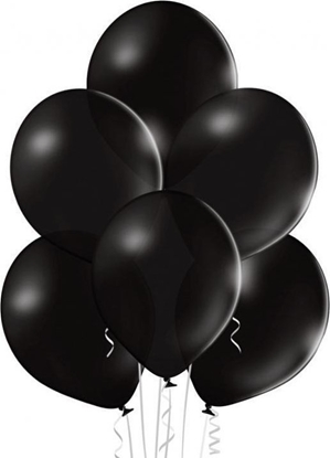 Picture of GoDan Balony pastelowe czarne 30cm 100szt