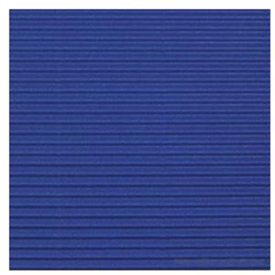 Изображение Gofrēts kartons 500x700mm tumši zils, 1 loksne