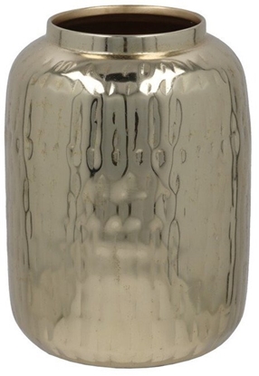 Изображение Gold Decorative Vase, 15 x 15 x 20 cm, DECORLIFE