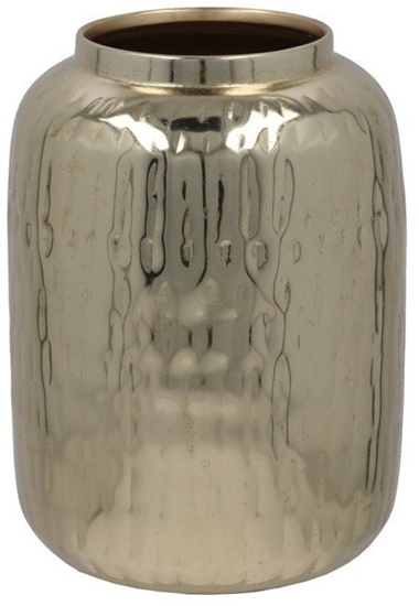 Изображение Gold Decorative Vase, 15 x 15 x 20 cm, DECORLIFE