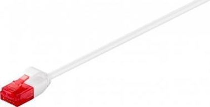 Picture of Goobay CAT 6Smuky kabel poczeniowy,U/UTP, Biay - Dugo kabla 0.5 m