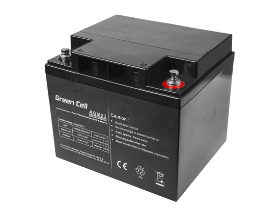Picture of GREEN CELL Battery AGM 12V 44 Ah