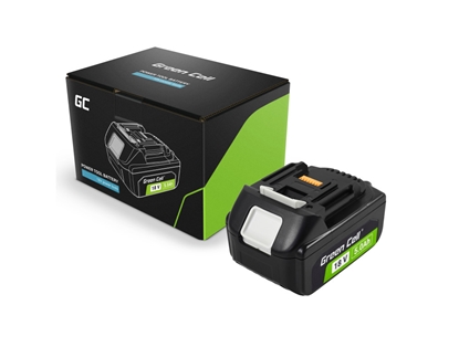 Attēls no Green Cell BL1850 Battery (18V 5Ah) for Makita LXT 18V Power Tools