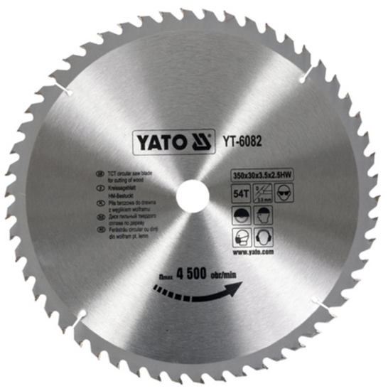 Изображение Griešanas disks Yato YT-6082; 350x30 mm; Z54