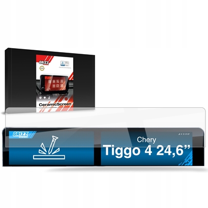 Picture of GrizzGlass Folia ceramiczna GrizzGlass CarDisplay Protection do Chery Tiggo 4 24,6" (2025-2026)