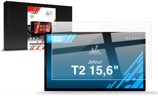 Picture of GrizzGlass Folia ceramiczna GrizzGlass CarDisplay Protection do Jetour T2 15,6" (2025-2026)
