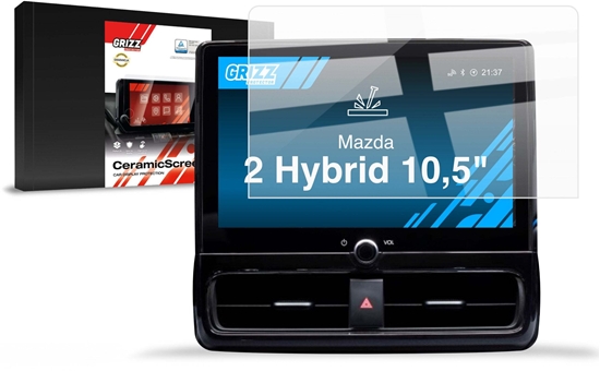 Picture of GrizzGlass Folia ceramiczna GrizzGlass CarDisplay Protection do Mazda 2 Hybrid 10,5" (2022-2026)
