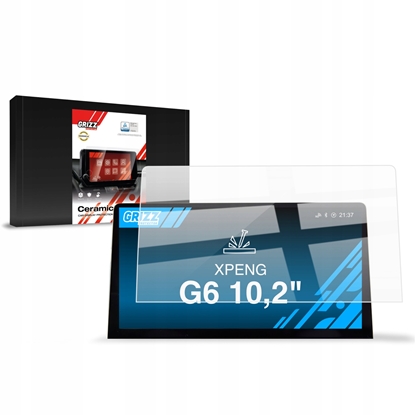 Attēls no GrizzGlass Folia ceramiczna GrizzGlass CarDisplay Protection do XPENG G6 10,2" (2023-2024)