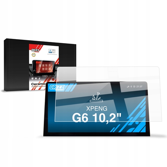 Picture of GrizzGlass Folia ceramiczna GrizzGlass CarDisplay Protection do XPENG G6 10,2" (2023-2024)