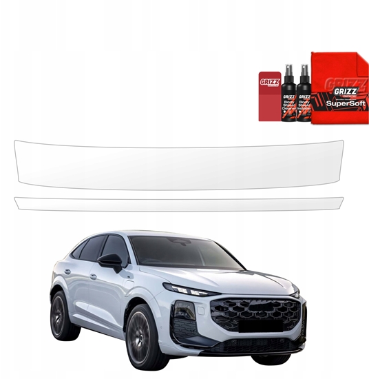 Picture of GrizzGlass Folia ochronna na próg baganika GrizzGlass BodyShield do Audi Q3 Sportback (2025-2026) [2w1]