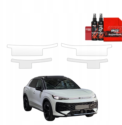 Attēls no GrizzGlass Folia ochronna na progi GrizzGlass BodyShield do Volkswagen T-Roc (2025-2026) [4w1]