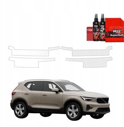 Attēls no GrizzGlass Folia ochronna na progi BodyShield do Volvo XC40 (2022-2026) [4w1]