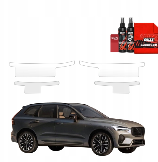 Picture of GrizzGlass Folia ochronna na progi GrizzGlass BodyShield do Volvo XC60 (2025-2026) [4w1]