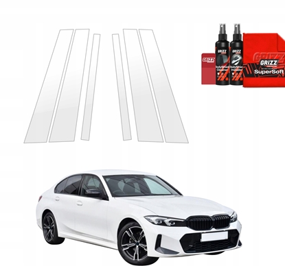 Attēls no GrizzGlass Folia ochronna na supki GrizzGlass BodyShield do BMW 3 G20 Sedan (2022-2026) [6w1]