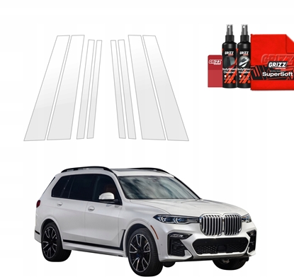 Attēls no GrizzGlass Folia ochronna na supki GrizzGlass BodyShield do BMW X7 G07 (2018-2022) [8w1]