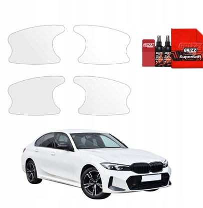 Attēls no GrizzGlass Folia ochronna pod klamki GrizzGlass BodyShield do BMW 3 G20 Sedan (2022-2026) [4w1]