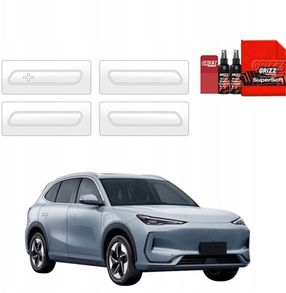 Attēls no GrizzGlass Folia ochronna pod klamki GrizzGlass BodyShield do Geely EX5 (2025-2026) [4w1]