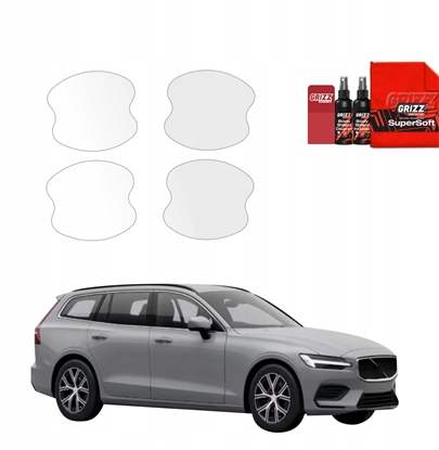 Attēls no GrizzGlass Folia ochronna pod klamki GrizzGlass BodyShield do Volvo V60 (2026) [4w1]