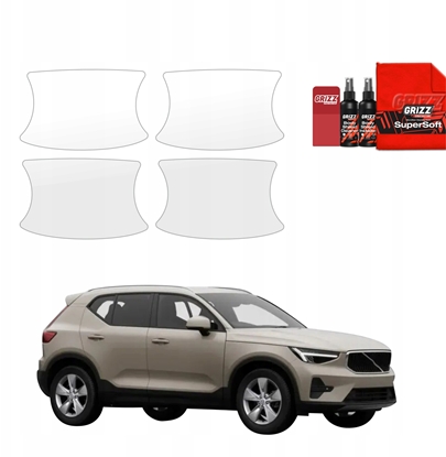 Attēls no GrizzGlass Folia ochronna pod klamki GrizzGlass BodyShield do Volvo XC40 (2022-2026) [4w1]