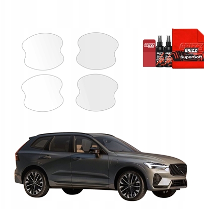 Attēls no GrizzGlass Folia ochronna pod klamki GrizzGlass BodyShield do Volvo XC60 (2025-2026) [4w1]