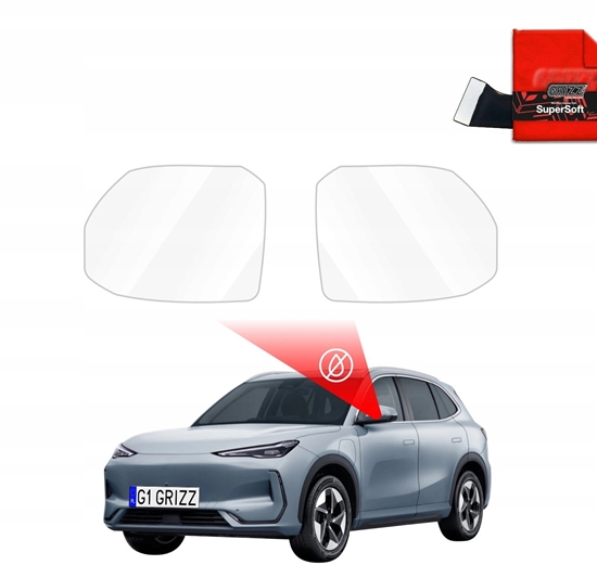Picture of GrizzGlass Folia przeciwdeszczowa na lusterka GrizzGlass ZeroDrop do Geely EX5 (2025-2026)