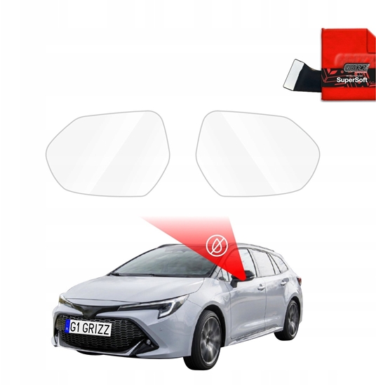 Picture of GrizzGlass Folia przeciwdeszczowa na lusterka GrizzGlass ZeroDrop do Toyota Corolla Kombi (2019-2022)