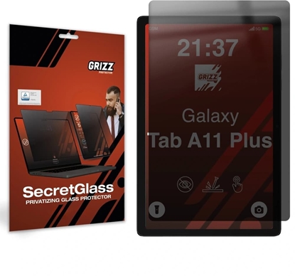 Attēls no GrizzGlass Matowe szko prywatyzujce GrizzGlass SecretGlass do Samsung Galaxy Tab A11 Plus