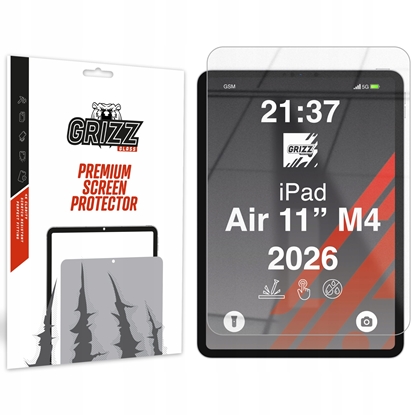 Изображение GrizzGlass Szko hybrydowe GrizzGlass HybridGlass do Apple iPad Air 11" 2024 / 11" 2025 / 11" 2026