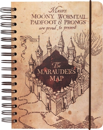 Picture of Grupo Erik KOONOTES HARRY POTTER MAPA HUNCWOTÓW ZESZYT