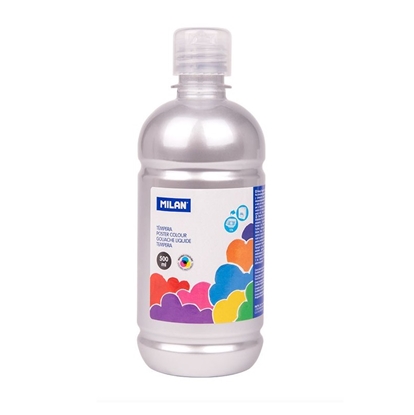 Picture of Guaša 500 ml. sudraba krāsa MILAN