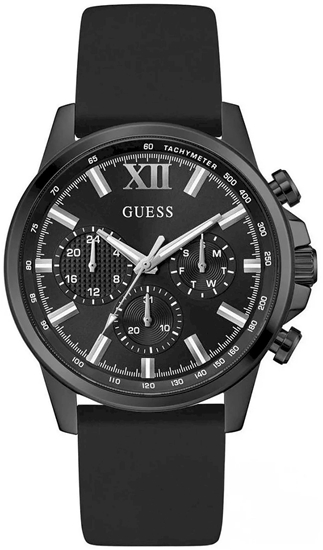 Picture of Guess Walker Chronograph Men’s Watch Black Silicone 44mm