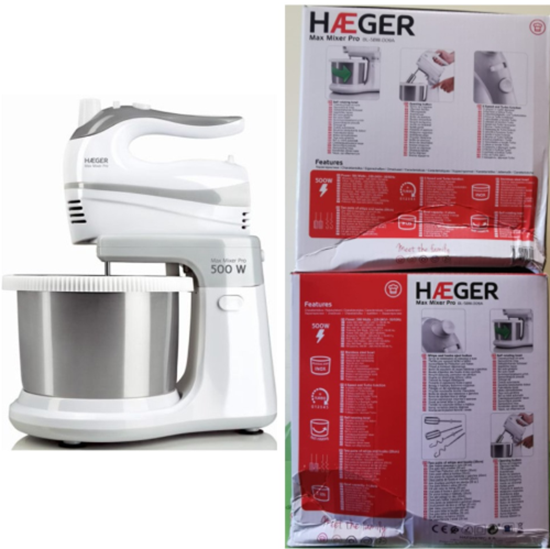 Picture of Haeger BL-5BW.009A Max Mixer Pro Stand Mixer 500W (Damaged packaging)