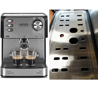 Attēls no Haeger CM-85B.011A Super Espresso* Espresso Machine 1.6L 850W 20bar (Sample, Damaged packaging)