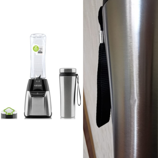 Picture of Haeger LQ-350.008A Sports Inox Blender 350W (Small dent on the bottle,Damaged packaging)