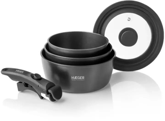 Picture of Haeger PA-C05.020A Easy Fit Pots Zestaw garnków z wyjmowan rczk PA-C05.020A (5608475041501)