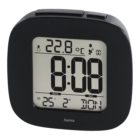 Picture of Hama 00186373 RC 45 Alarm Clock Black
