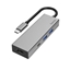 Attēls no Hama 00200107 interface hub USB 3.2 Gen 1 (3.1 Gen 1) Type-C 5000 Mbit/s Anthracite  Grey Array