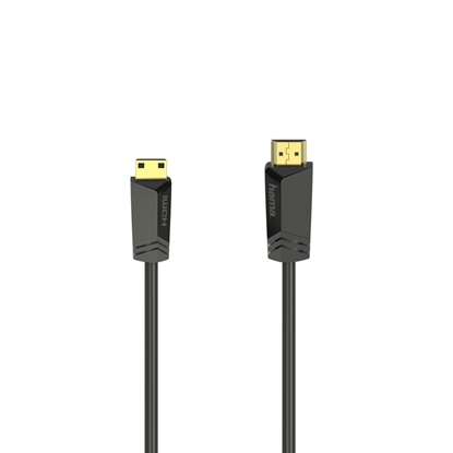 Attēls no Hama 00205015 High Speed HDMI Cable, Plug Type-A - Plug Type-C (Mini), Ethernet 1.5m