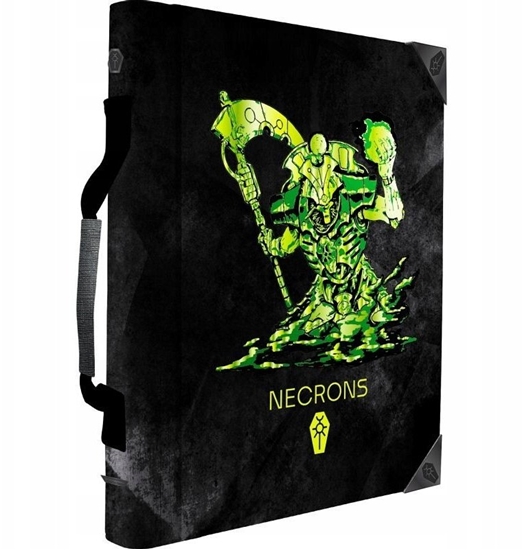 Picture of HarperCollins Publishers Ultra-Pro: Necron Codex Aligned - Codex Book Folio - Debossed & Printed