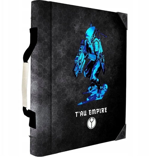 Picture of HarperCollins Publishers Ultra-Pro: T'au Empire Codex Aligned - Codex Book Folio - Debossed & Printed