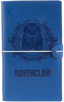 Изображение Harry Potter Harry Potter - Skórzany notatnik podróny Ravenclaw 12x19,5 cm (Niebieski)