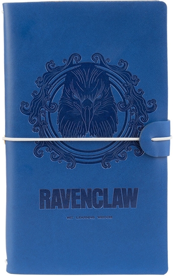 Изображение Harry Potter Harry Potter - Skórzany notatnik podróny Ravenclaw 12x19,5 cm (Niebieski)