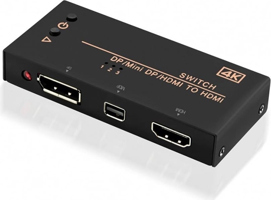 Изображение HDMI / Mini DisplayPort/ DisplayPort to HDMI Switch